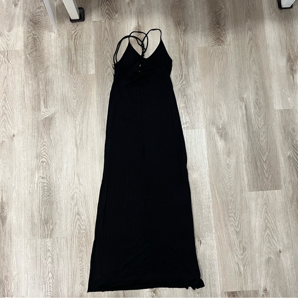 Women’s Long Black Dress - Size Small - Excuse Me, I Have to be Awesome - Picture 2 of 5